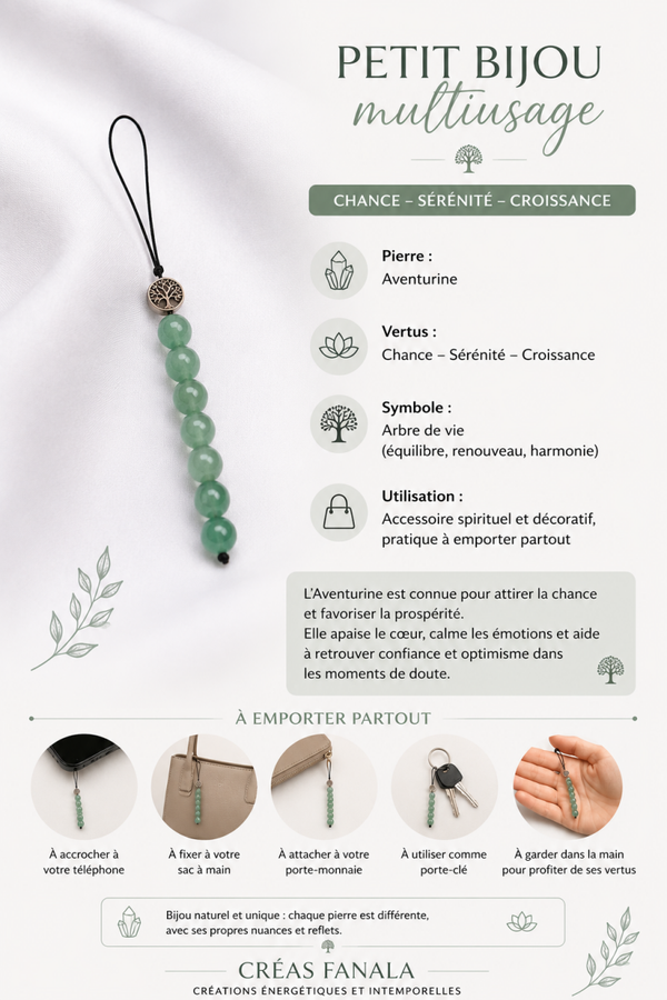 Petit bijou Aventurine