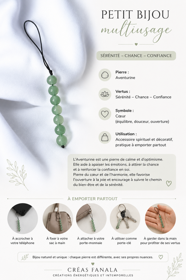 Petit bijou Aventurine
