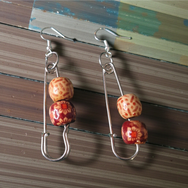 Boucles d’oreilles — Épingles & Perles Bohème