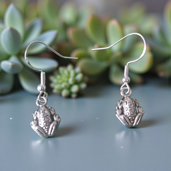 Boucles d’oreilles – Petites Grenouilles