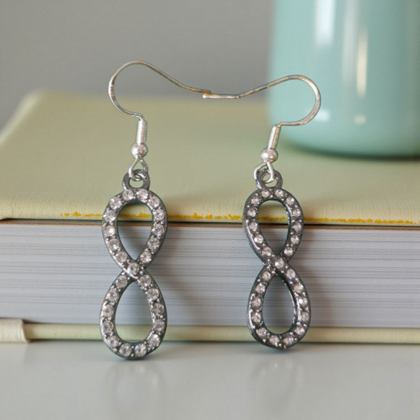 Boucles d’oreilles – Éternité Argentée