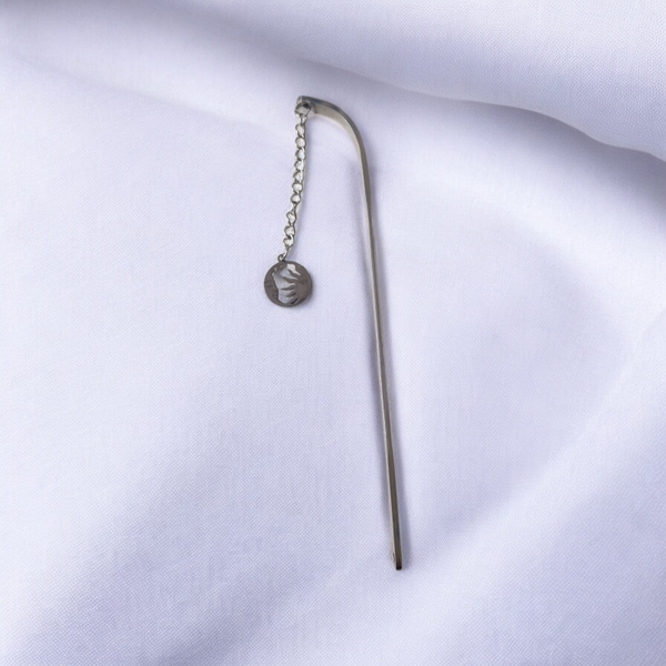 Marque-Page Soleil & Lune – Acier Inoxydable