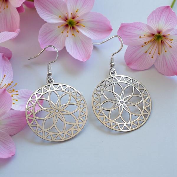 Boucles d’oreilles Mandala – Harmonie & Énergie