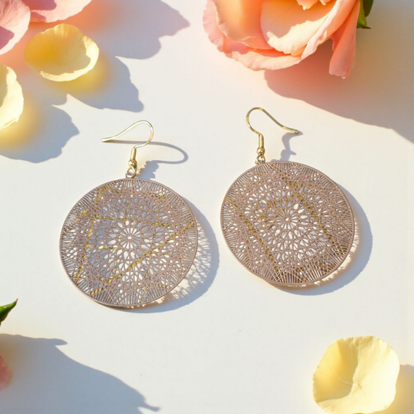 Boucles d’oreilles – Ondes Dorées