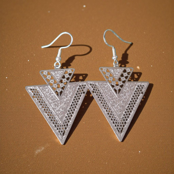 Boucles d’oreilles – Triangles Stella