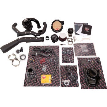 Trask Turbo kit- Black with Black Exhaust - M8