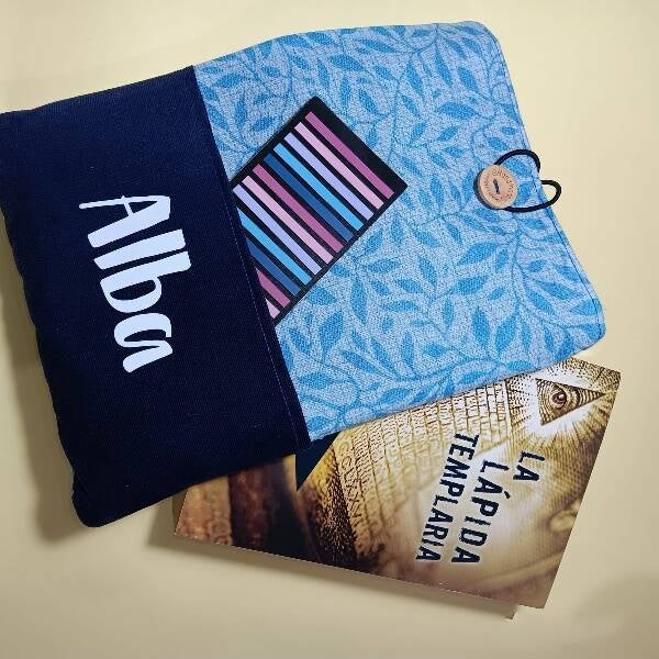 Funda para libro pequeña con tu nombre