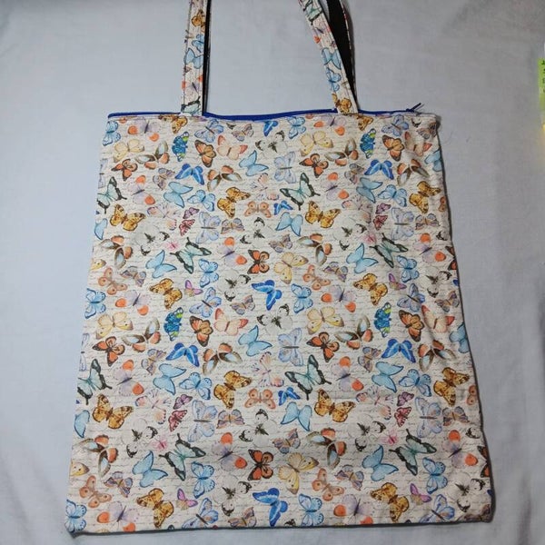 Tote Bag simple con  cremallera