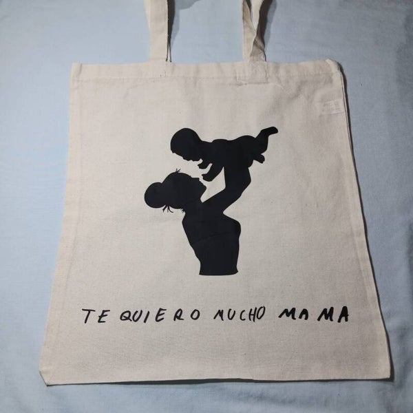 Tote Bag con la letra de tu peque
