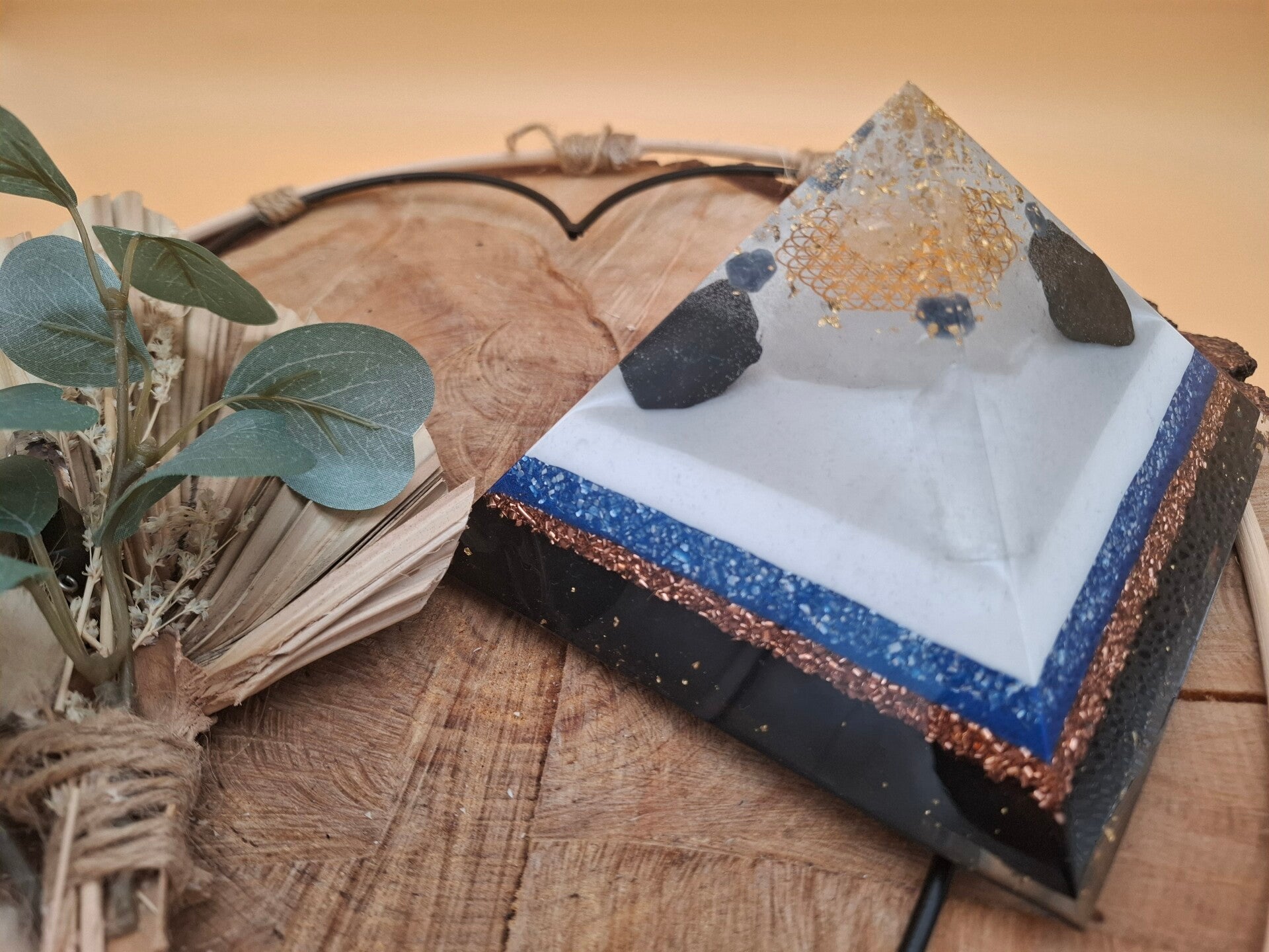 Orgonit Pyramide Saphir