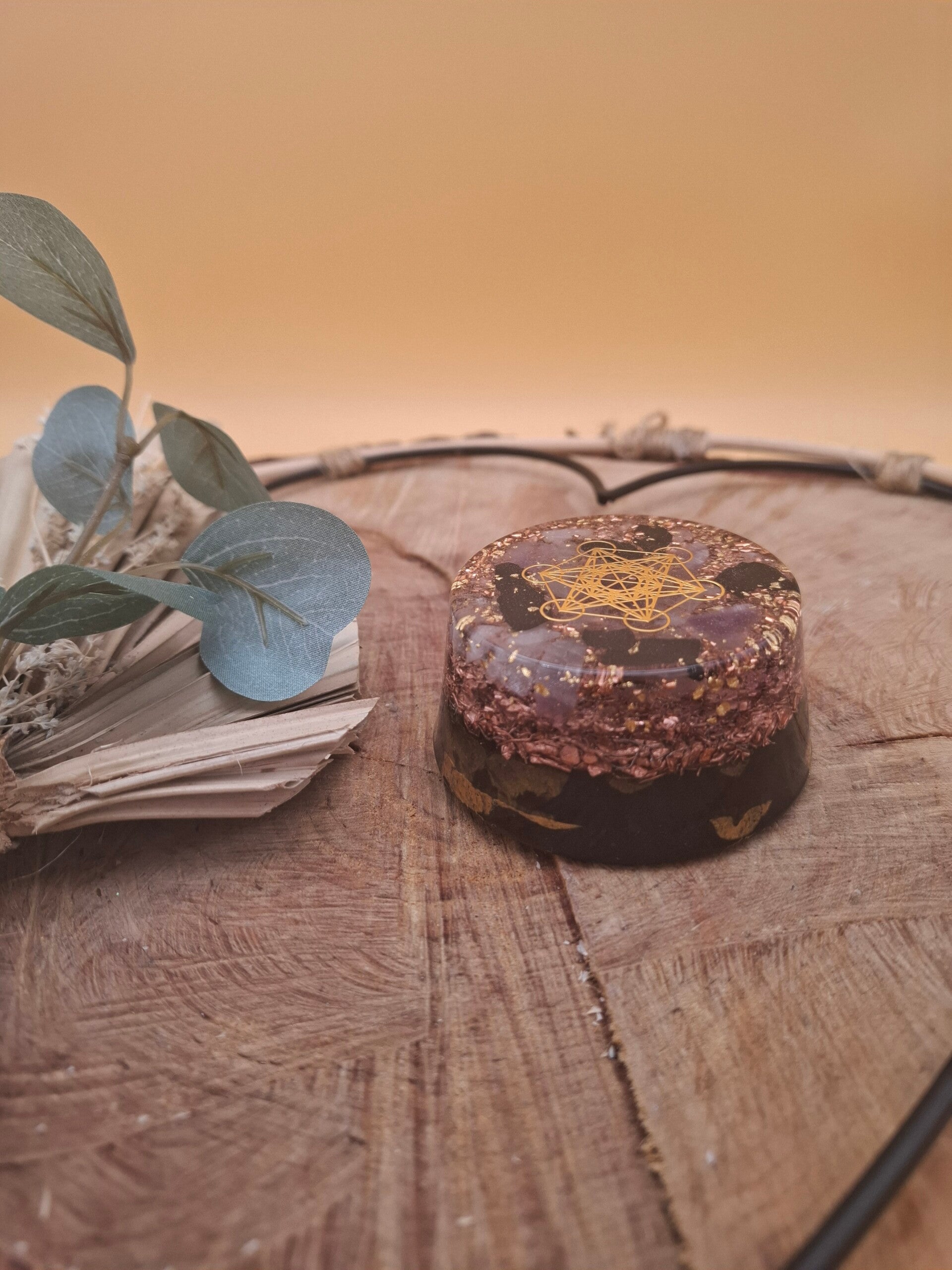 Orgonit Energiekraft Amethyst