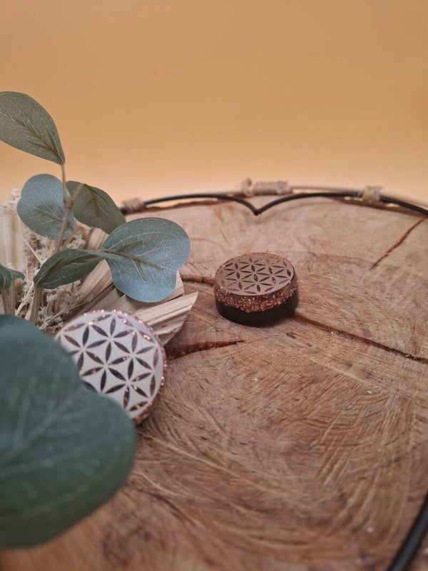 Taschenorgonit Shungit silber