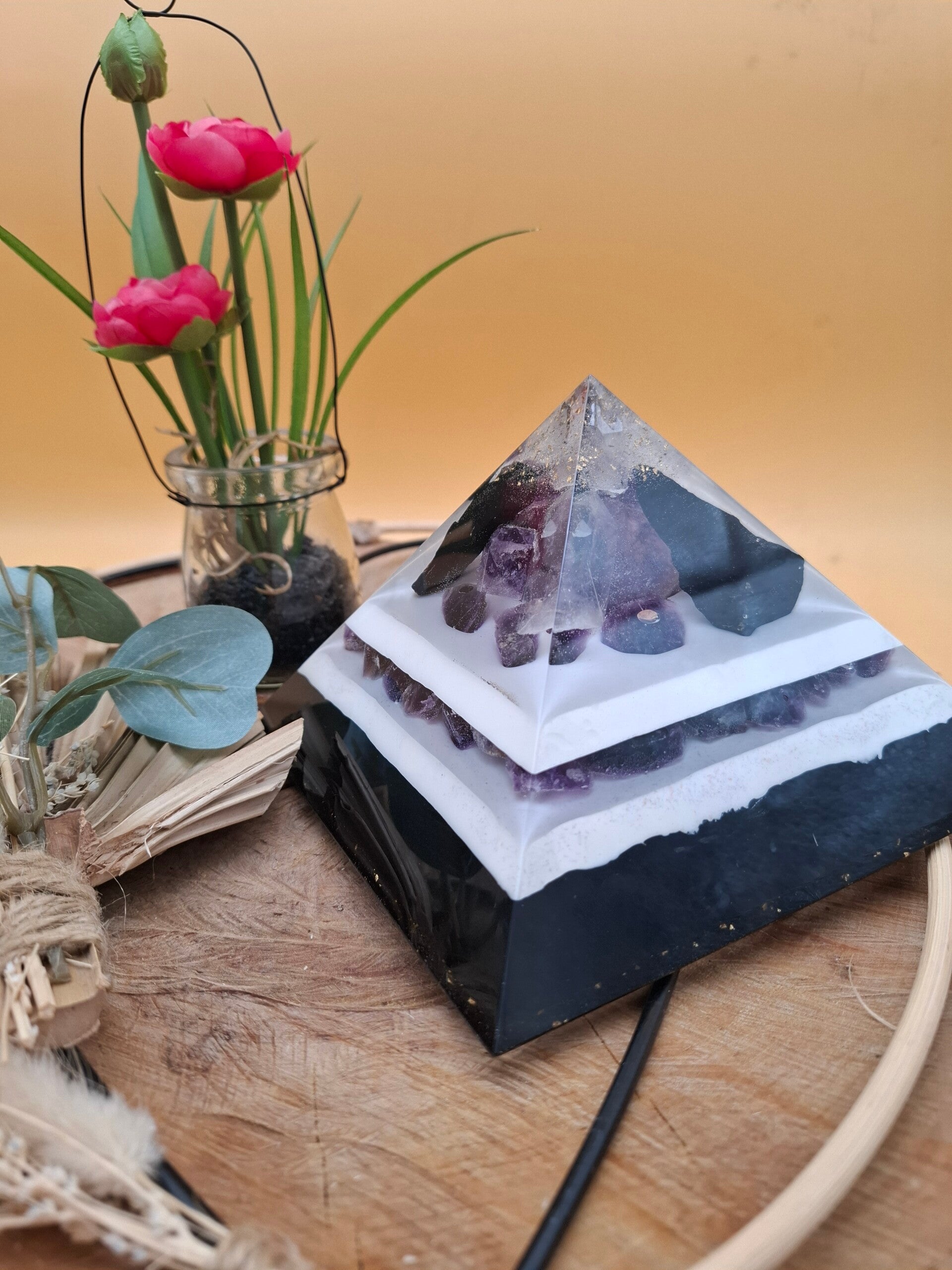 Orgonit Pyramide Amethyst