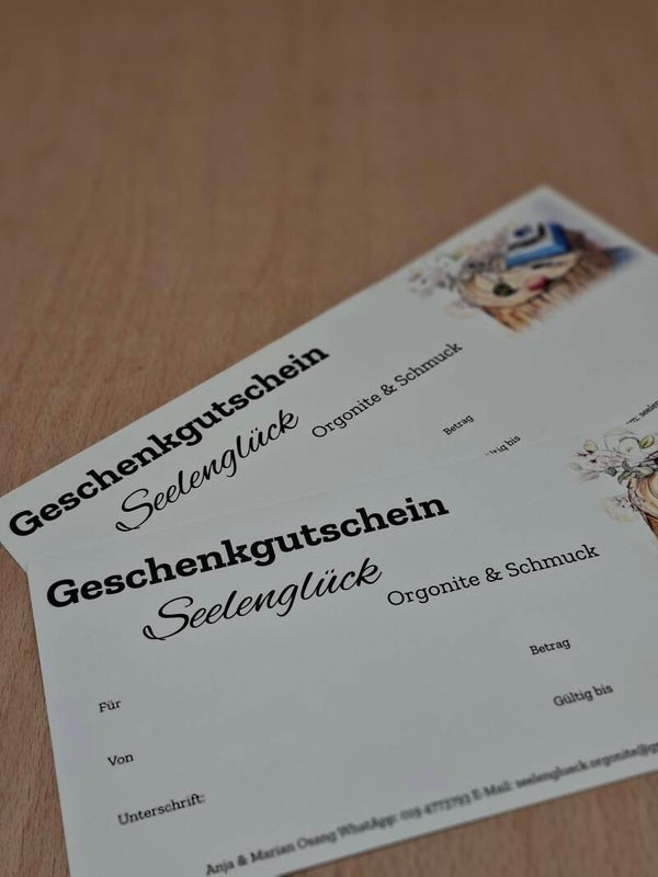 Geschenkgutscheine