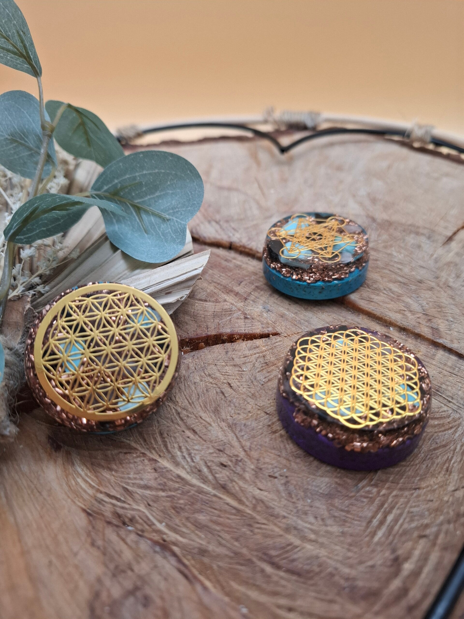 Taschenorgonit Türkis