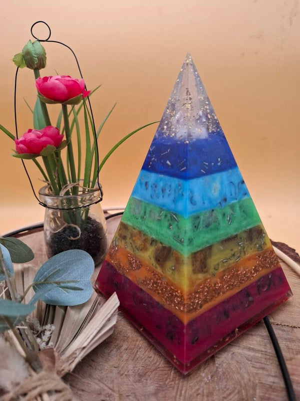Orgonit Chakra Pyramide