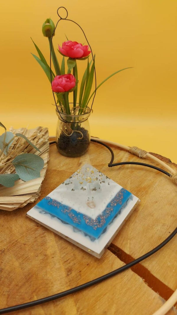 Orgonit Pyramide Coelestin Mini