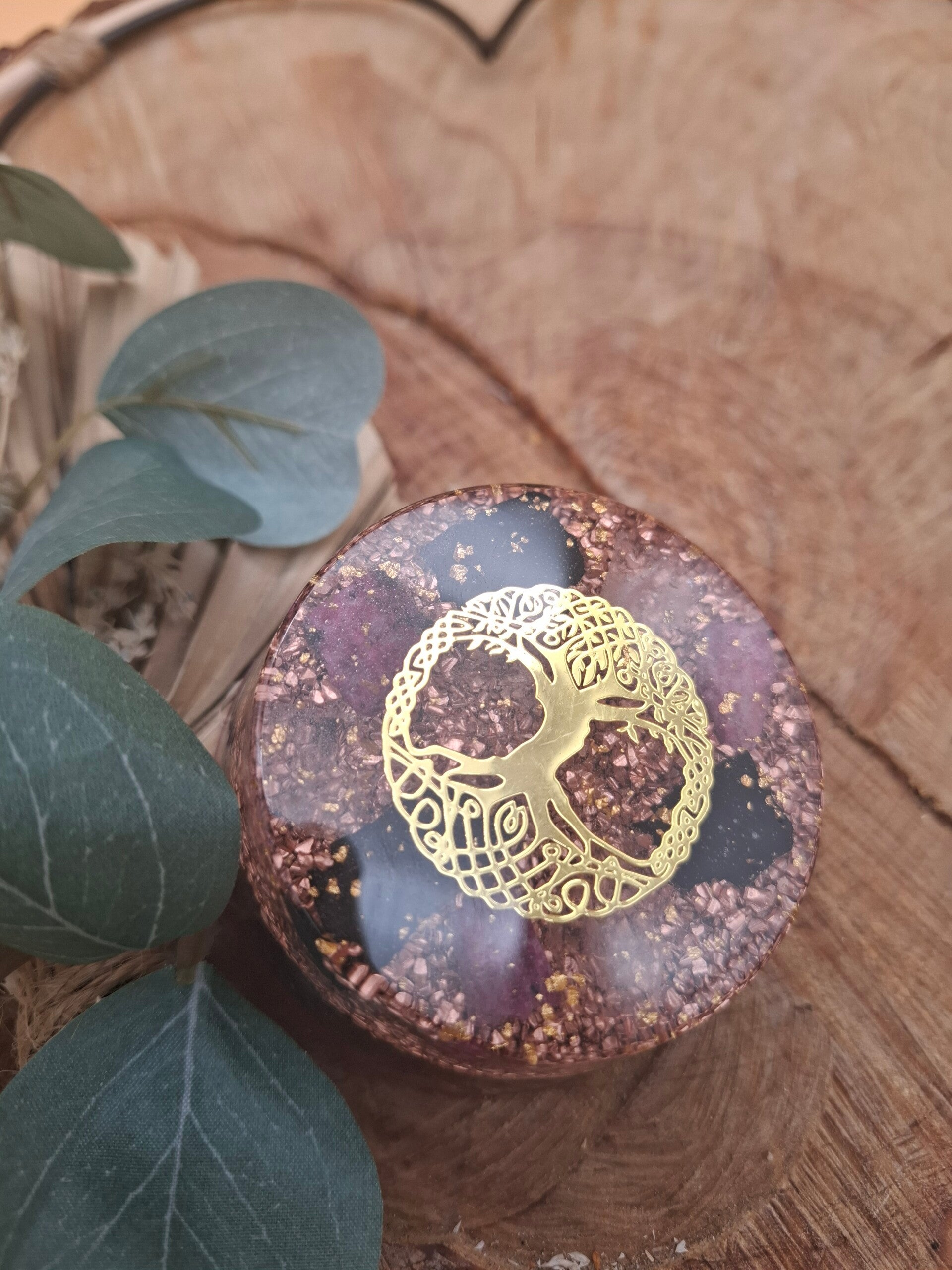 Orgonit Energiekraft Rubin