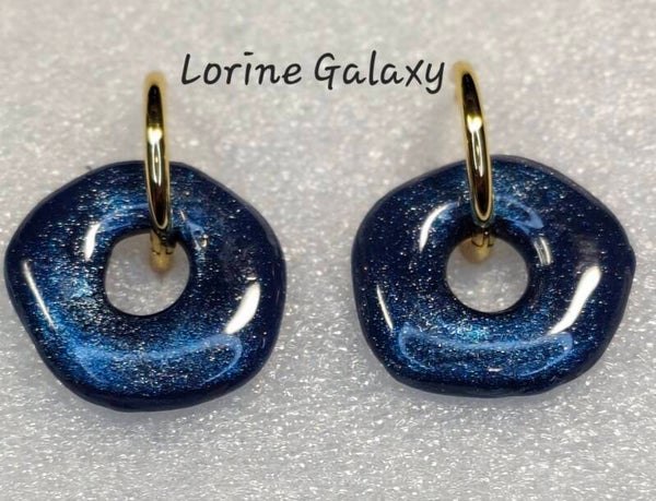 Lorine -  bleu "Galaxy "