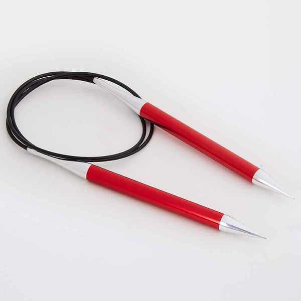 KnitPro ZING Fixed Circular Needles – 80cm
