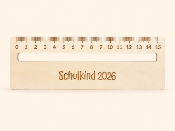 Lineal mit Lesehilfe