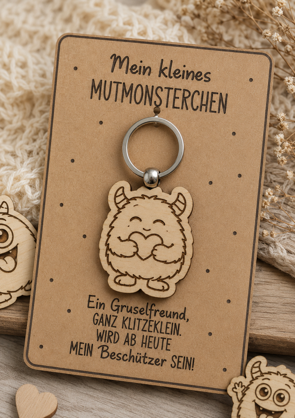 Schlüsselanhänger MUTMONSTER