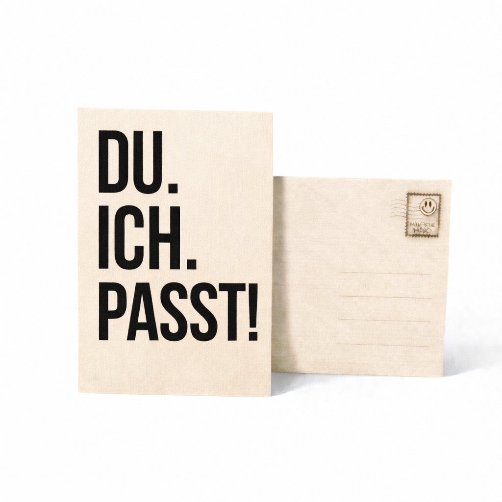 Postkarte – personalisiert mit deinem handgeschriebenen Text