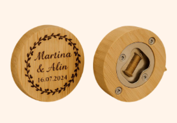 Flaschenöffner mit Magnet