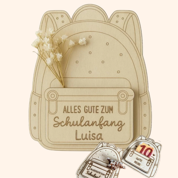 Rucksack Geldgeschenk