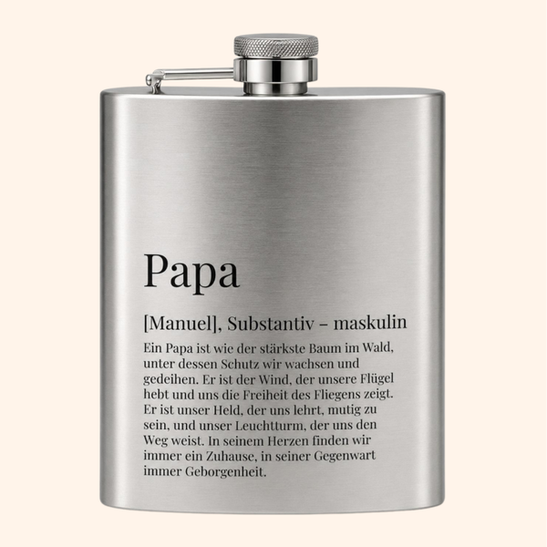 Flachmann - personalisiert
