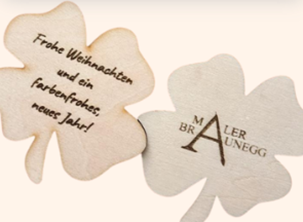 Glücksbringer "Kleeblatt"