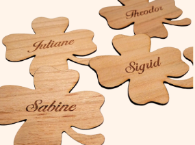 Glücksbringer "Kleeblatt"