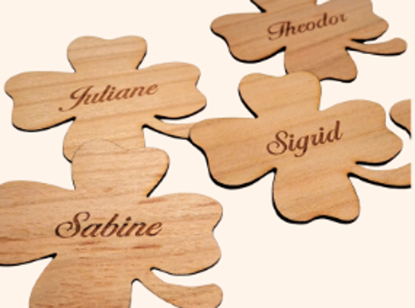 Glücksbringer "Kleeblatt"