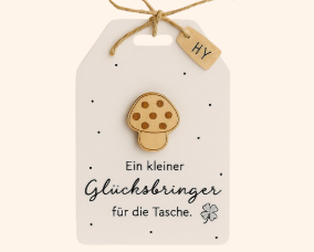 Glücksbringer "Pilz"