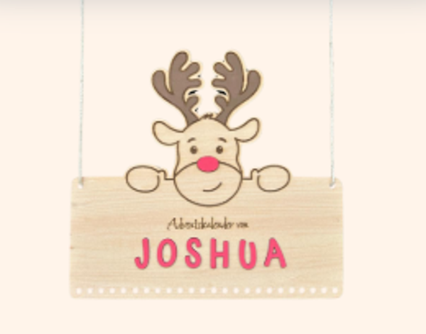 Adventskalender "Rentier"