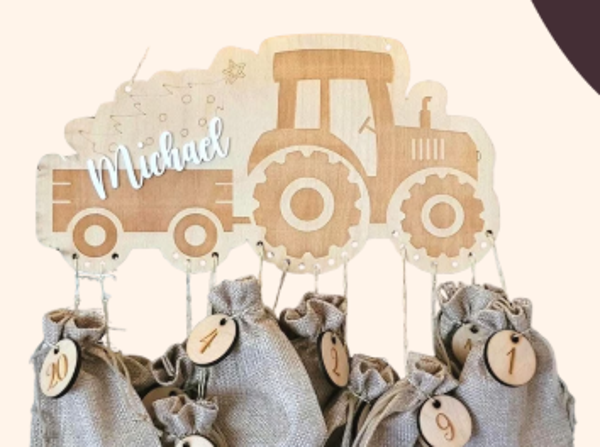 Adventskalender "Traktor"