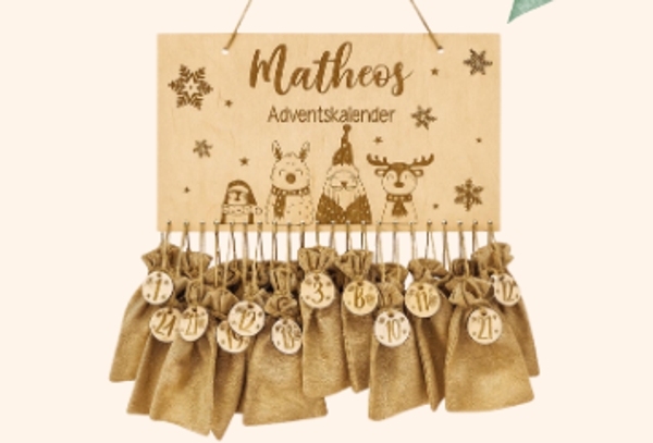 Adventkalender "Waldtiere"