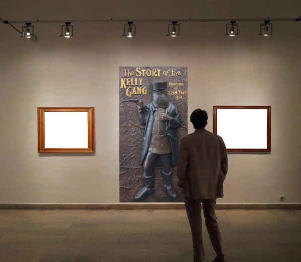 Depiction of the Fibreglass Panel Signage on Display.