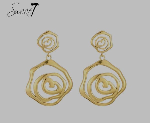 Oorbel Goldy swirl
