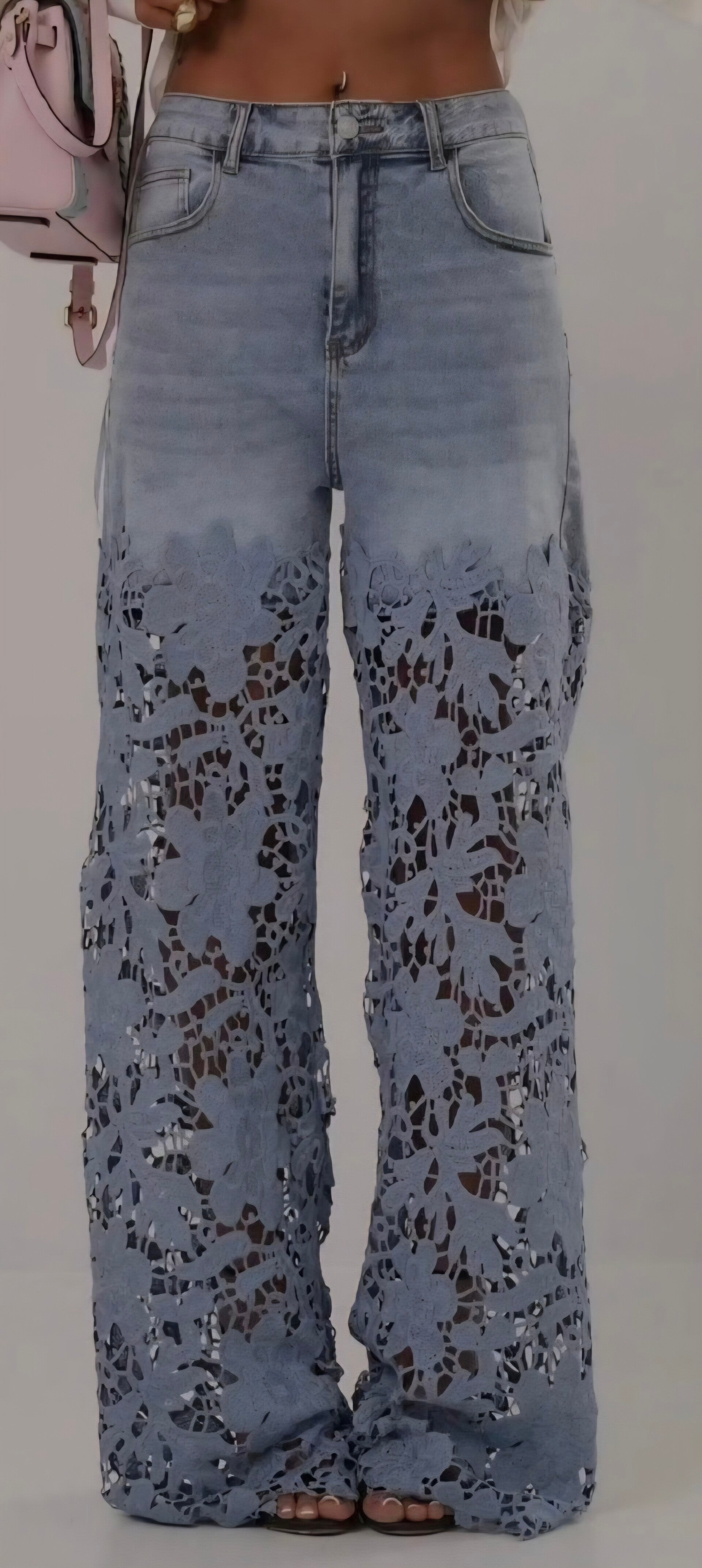 Jeans flower