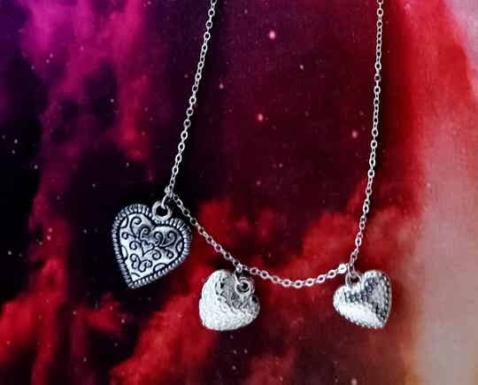 LOTUS Hart Ketting II - Elegante Liefde