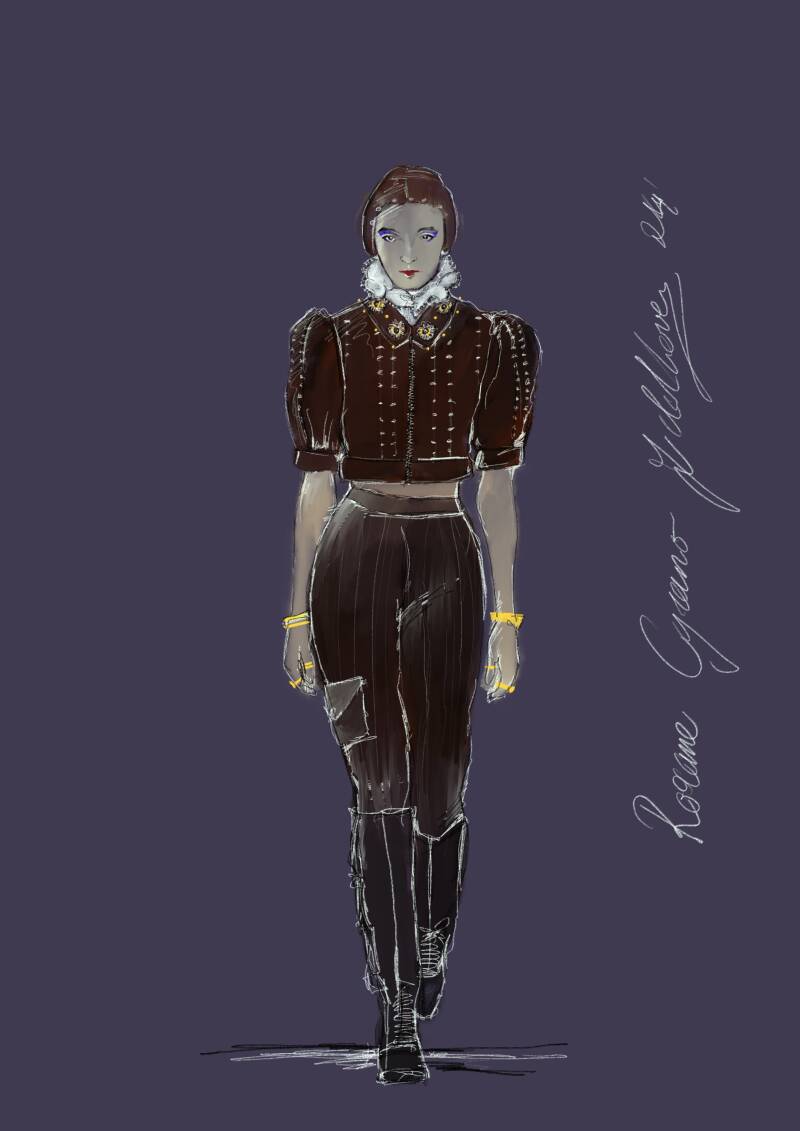 Ontwerptekening Roxanne ©Joris van Veldhoven