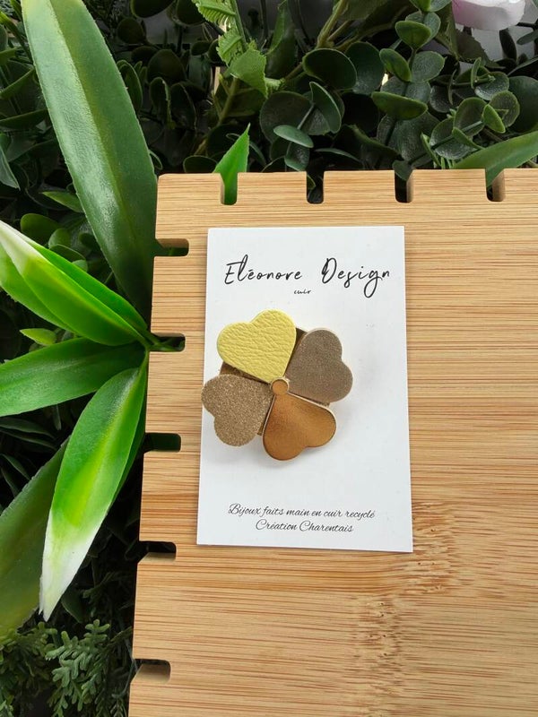 Broche Alia jaune