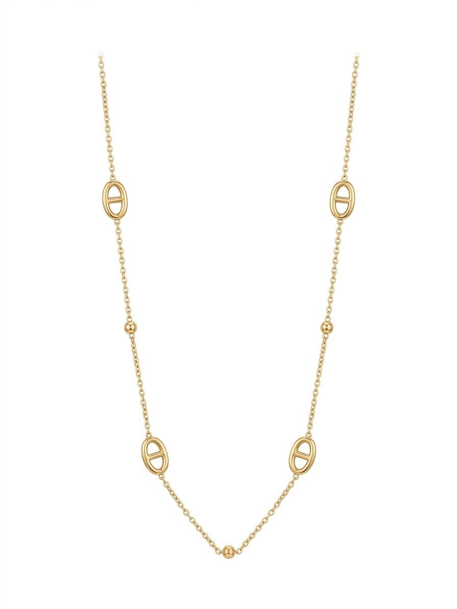 Collier Maille Marine