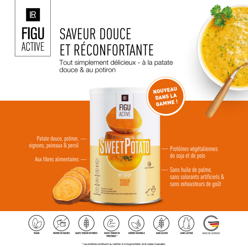 soupe patate douce lr health & beauty