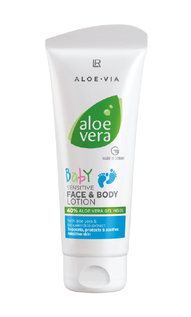 crème pour le visage & le corps pour bébé lr health beauty