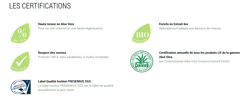 produits lr health & beauty