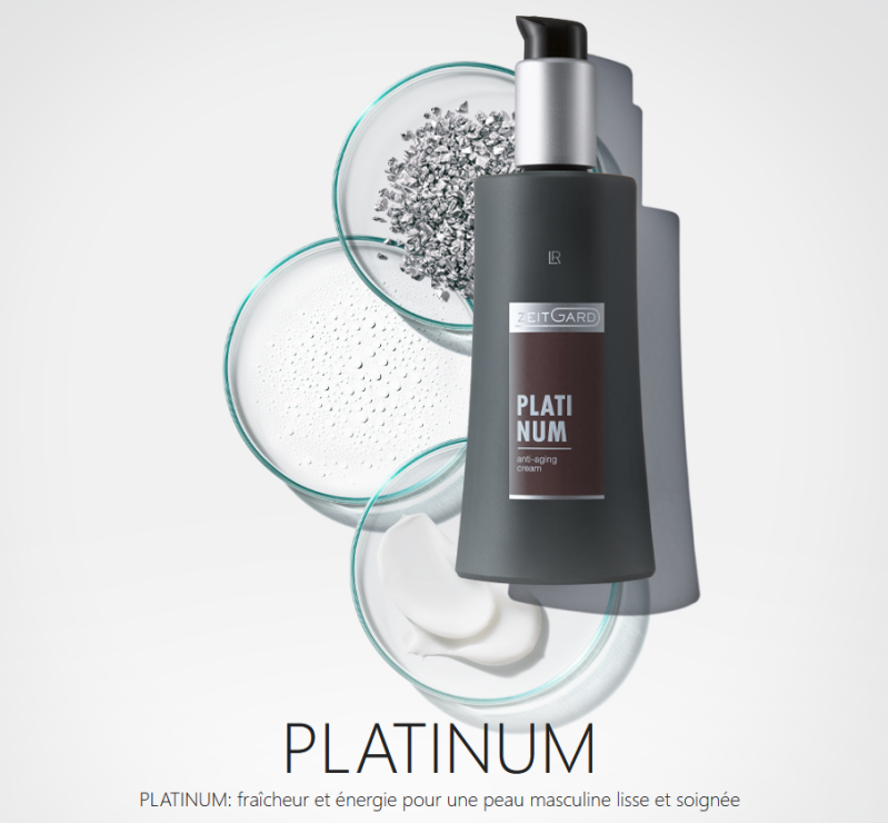 crème anti-age platinum lr health beauty