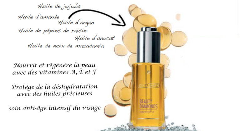 huile radieuse de jeunesse beauty diamonds lr health & beauty