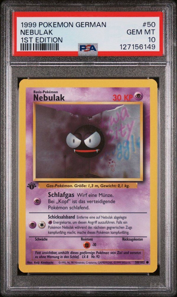 PSA 10 - Nebulak 50/102 DE